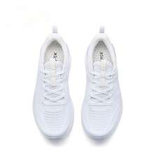 XTEP New Thick-Soled Shock-Absorbing Women's Running Shoes - White/Purple - View 6