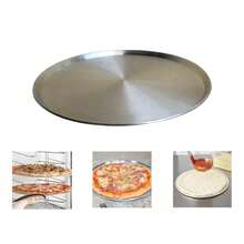 Charola para pizza de 40 cm Aluminio - Gris - Ver 3