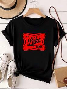 Women T-Shirts - 黑色 - 查看 1