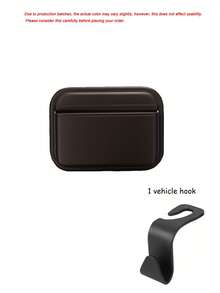 Car Storage Bag Adhesive Back Driver/Passenger Center Console Storage Box Multi-Function Seat Gap Organizer Box Car Interior Storage Organizer Box Car Accessories - Multicolor - View 12