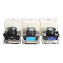 50ml Fountain Pen Ink Bottle, Smooth Writing Without Clogging, Glass Bottle Refillable Ink, Black/Blue/Blue-Black Optional - Sets - View 7