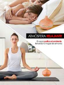 Redlemon Difusor Aceites Humidificador Aromaterapia 100 Ml - Sin niebla - Ver 5