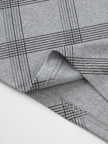 2 Sets Men's Autumn/Winter Long Sleeve Long Pants Pajama Set, Men's Plaid Print Autumn/Winter Loungewear Set - Multicolor - View 5