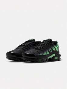 Men's Nike Air Max Plus Low-Top Athletic Casual Shoes DM0032-043 - Dark Green - View 3