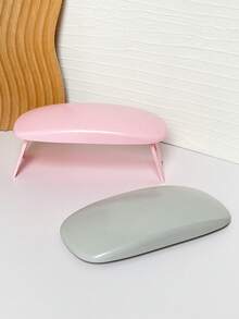 1PC Simple Foldable Plastic Nail Armrest Pillow, Manicure Wrist Support Cushion For Hand Resting, Japanese Style Nail Salon Hand Stand Tool, For Daily Manicure And Salon Use - Multicolor - View 3