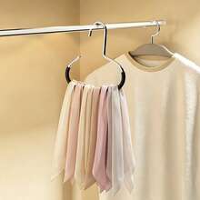 1 Set Hat Storage Rack Hooks, Multi-Layer Hanging Closet, Hat Organizer, Scarf & Clothing Storage Tool, Dust-Proof, Home Decor Room Decoration, Holiday Supplies Storage, Practical Back To School & Christmas Gift, Under Sink Cabinet Bathroom, Under Sink Storage Rack, Storage Rack, Closet Shelf System, Office Supplies & Accessories - Multicolor - View 11