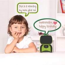 Robot mini tương tác giọng nói thông minh Halloween, đối thoại chạm, ghi âm và đổi giọng, đồ chơi trẻ em Giáng Sinh - Nhiều màu - Xem 4