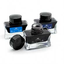 50ml Fountain Pen Ink Bottle, Smooth Writing Without Clogging, Glass Bottle Refillable Ink, Black/Blue/Blue-Black Optional - Sets - View 5