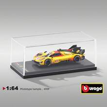Burago - Ferrari 499P 24H LMS Hypercar 2024#83 1:64，AF Corse Le Mans 複刻合金模型車，Ferrari 授權，建議年齡 14+ - 法拉利499P 24H Lemans#83 - 查看 1