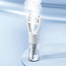 TOUCHBeauty 2-In-1 Portable Nano Facial Mist Sprayer With Vibration Massage, Constant Temperature Hot Compress Hydration Skincare Device, Built-In 1200mAh Rechargeable Facial Moisturizing Beauty Instrument, Suitable For Home And Travel Facial Care - 1 Pc - View 14