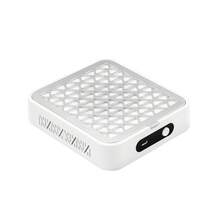 USB Mini Powerful Nail Dust Collector, Low Noise Portable Nail Dust Collector, Basic White And Shiny Crystal Rhinestone Styles, Suitable For Salon DIY Nail Polishing - White - View 12