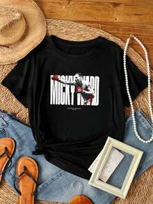 Women T-Shirts - 黑色 - 查看 1