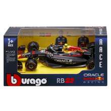 Burago 1/43 F1 Red Bull RB21, Creative F1 Racing Car Model Ornament - Suitable As A Holiday Gift - Multicolor - View 14