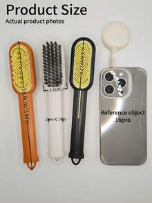 2-In-1 Suede Brush, Shoe Brush, Eraser And Brush Set - Gentle And Effective Shoe Care, Removes Dirt And Stains. Suede Cleaning Kit, Suede Cleaner, Cleaning Supplies, Travel Essentials, Cleaning Brush, Cleaning, Shoe Washing, Kitchen Tools. - Double-sided Shoe Cleaning Brush - View 4