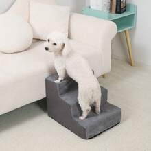 High Resilience, Easy-To-Clean Sponge Pet Stairs, Anti-Slip Fabric, Right-Angle Design, Easy To Use Up And Down, Protects Pet Joints, Multiple Sizes Availabledogs Stuff,Dog Ramp,Dog Bed - Multicolor - View 25