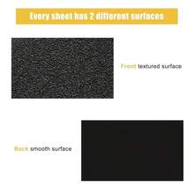10 Packs Of Black Plastic Sheets, 8.26 X 11.69 Inch Flexible High-Strength Plastic Sheets. Black Plastic Panel, Used For DIY Materials, Handicrafts, And Home Decoration - 10 Photos - View 7