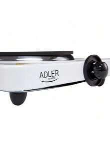 Adler Single Burner Electric Hotplate, Portable Electric Cooktop, Electric Stove - 185mm Plate, 5-Level Temperature Control, 1500W, White - EU E Type Plug(220-240V) - View 7