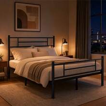 Sour Lemon 140 X 200 Cm Silent, Silent, With Padded Headboard, High Load-Bearing - 黑色 - 查看 11
