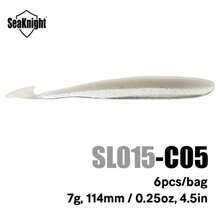 Umpan Ikan Realistis SeaKnight Soft Paddle Tail, Cocok untuk Ikan Bass, Ikan Pike, dan Ikan Trout, Umpan Plastik Lunak Realistis - MultiWarna - View 5