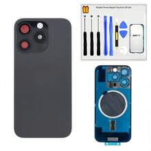 Repair Back Cover Kit Compatible With IPhone 15/15plus/15Pro/15Pro Max Back Glass Battery Cover Free Repair Tools + Sealing Adhesive Strip, For Replacement And Repair - Multi-color - View 16