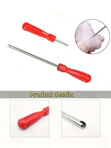 Set Alat Isi dan Rajut Serbaguna - Desain Pegangan Plastik Ergonomis, Cocok untuk Merajut, Menyulam, dan Kerajinan Tangan DIY - Pilihan Ideal untuk Mengisi Mainan Plush, Bantal, dan Boneka - Alat Kerajinan Rumah Tangga Tahan Lama untuk Semua Musim - Beraneka warna - View 6