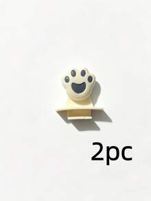 1 件可爱猫爪马桶盖升降器、免触式马桶盖、翻盖手柄升降器、浴室配件 - 彩色 - 查看 12