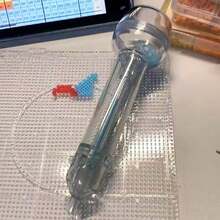 2.6mm Pixel Art Automatic Bead Mechanical Pen, Enhanced Visibility, Transparent Shell, Comfortable Handle, Portable DIY Pixel Bead Craft Project Tool - A - View 2