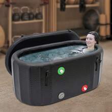 YUNRUX Ice Bath For Athletes, Inflatable Bathtub, Freestanding Bathtub - C - View 11