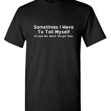Sarcastic And Funny T-Shirt For Men - Daily Dose Of Humor And Wit - 款式 - 查看 1