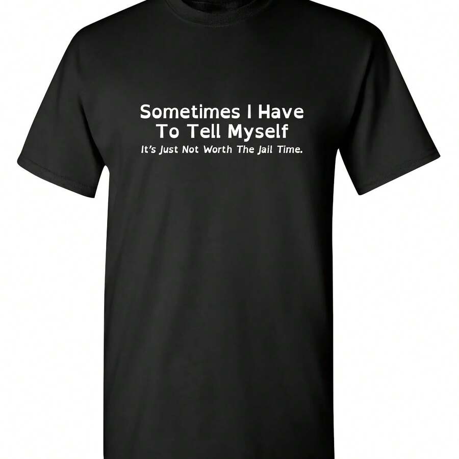 Sarcastic And Funny T-Shirt For Men - Daily Dose Of Humor And Wit - 款式 - 查看 1