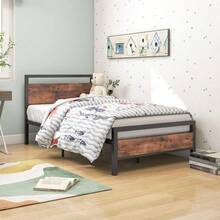 Bed Frames - 棕色 90*200厘米 - 查看 10