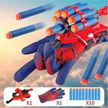 1pc Spider Web Launcher Game, Interactive Party Fun, Fantasy Role Play, Holiday Gift, Creative Toy Gun Game For Playtime (Random Color), Christmas Gift, Boys Gift - Multicolor - View 6