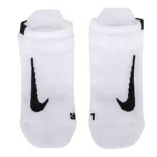 Nike Comfortable Breathable Casual Versatile Daily Commute Running Ankle Socks Unisex White 2-Pack - White - View 14