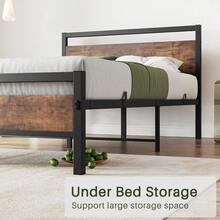 Bed Frames - 棕色 120*200厘米 - 查看 7