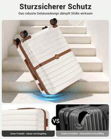 Suitcases - White - View 7