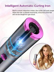 ONEEKA Hair Curling Irons - Pink - View 3