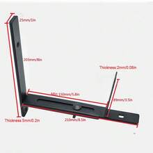 4 PCS Adjustable Window Planter Box Brackets Universal Window Box Holder - UK-d055001 - View 1