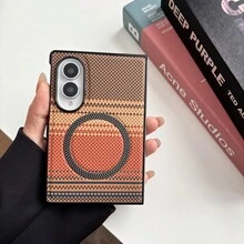 1pc Popular Magnetic Business Foldable Phone Case, Lightweight, Shockproof, Anti-Slip, Smart Phone Case With Wireless Charging Hole, Phone Case, Multiple Colors Available, Gift For Boys, Gift For Girls, Back To School Gift, Foldable Phone Case, Fashionable Phone Cover, Designed To Protect Foldable Phones, Suitable For Galaxy Z Fold8, Galaxy Z Fold8Ultra - Multicolor - View 20
