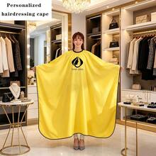 Custom Logo& Pattern Barber Cape, Hair Cutting Cape Anti-Hair Sticking, Professional Hairdressing Apron For Salon, Hair Dyeing, Oil & Home Use, 4 Colors Available - Multicolor - View 4