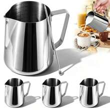 Milk Frothing Pitcher & Milk Frothers - Silver - View 1