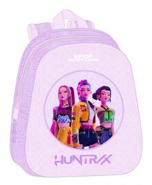 Safta KPop Demon Hunters K-Pop Demon Hunters Iconic School Backpacks, Mini, 3D, Expandable, Double, Trolley Compatible - 3D School Backpack - View 2