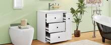 Furniture White 76 X 46 X 82 Cm - 白色 - 查看 3
