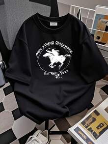 Women T-Shirts - 黑色 - 查看 2
