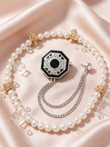 Octagonal Brooch Style B