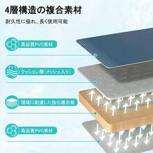 夏の終わり人気商品，晩夏の在庫一掃:準備簡単!空気入れ不要 大型折りたたみガーデンプール テラス・庭設置 OK 大人も子供も楽しめるファミリー水遊びプール - 286x167x50cm - チェックする 6