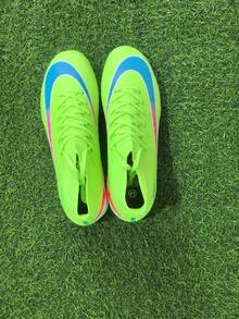 Sepatu Sepak Bola Remaja Baru dengan Paku - Hijau - View 3