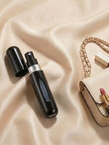 5ml Bottom-Fill Perfume Refillable Spray Bottle, Self-Pump Aluminum Press-Type Perfume Bottle, Refillable Perfume Spray Bottle, Single Pack, Shiny Pink Perfume Bottle With Pump Storage Container, Suitable For Travel, Living Room, Bedroom, Bathroom Home Decor, Essential For Travel - Multicolor - View 18