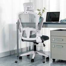 Home Office Chairs - Grey - View 6