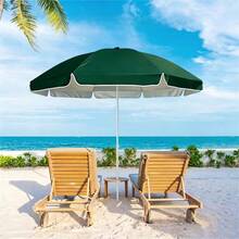 Outdoor Parasol, Stand And Base - Green - View 4