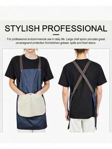 Pet Grooming Workwear Long Sleeve Waterproof Anti-Hair Apron Pet Shop Groomer Oil-Resistant Dirt-Resistant Wipeable Cleaning Grooming Apron Set - Multicolor - View 3
